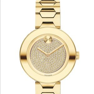 ⛔️SOLD🛑Movado Bold Pave Cristal Dial